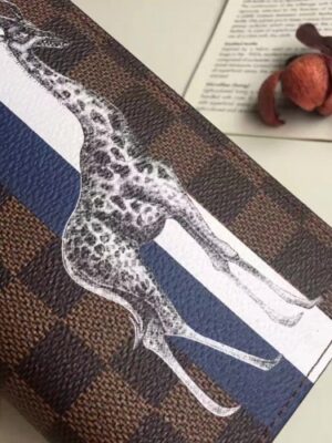 Louis Vuitton Replica N63349  giraffe Card Holder FOR MEN 2017(1c108-711403)