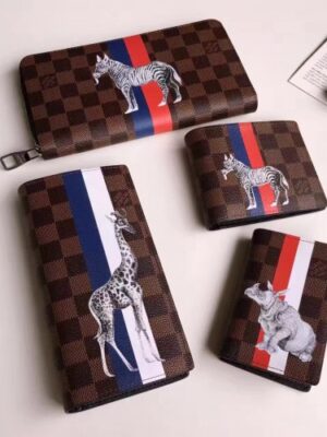 Louis Vuitton Replica N63349  rhinoceros Card Holder FOR MEN 2017(1c108-711401)