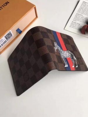 Louis Vuitton Replica N63349  zebra Card Holder FOR MEN 2017(1c108-711402)