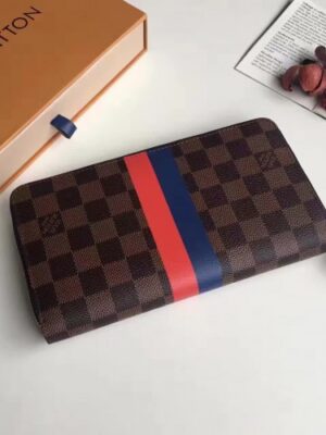 Louis Vuitton Replica N63349  zebra Card Holder FOR MEN 2017(1c108-711405)