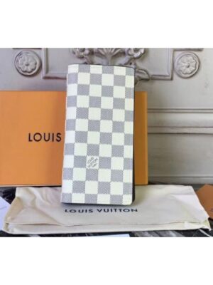 Louis Vuitton Replica N63506 Brazza Wallet Damier Coastline Canvas