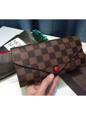 Louis Vuitton Replica N63543 Damier Ebene Canvas Josephine Wallets