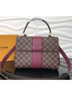 Louis Vuitton Replica N64416 LV Replica Damier Ebene Canvas Bond Stree Bags Wine