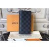 Louis Vuitton Replica N64422 Alexandre Wallet Damier Graphite Canvas Blue