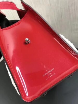 Louis Vuitton Replica Neo Triangle Monogram Vernis Handbag Burgundy 2018