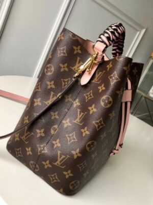 Louis Vuitton Replica NéoNoé Bucket Top Handle Bag in Monogram Canvas M43985 Pink 2018