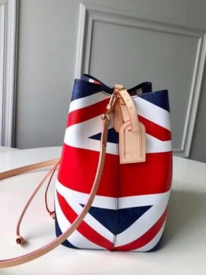 Louis Vuitton Replica NéoNoé Handbag M44022 Red/Blue 2018