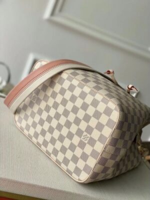 Louis Vuitton Replica NeoNoe MM With Braided Handle Damier Azur N40344