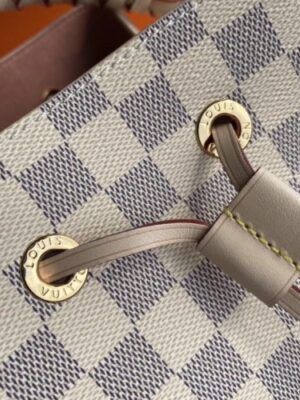 Louis Vuitton Replica NeoNoe MM With Braided Handle Damier Azur N40344