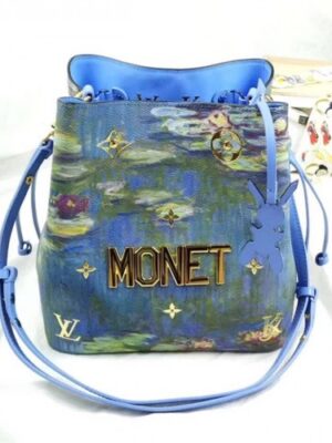 Louis Vuitton Replica Neonoe Bucket Bag M53501 Blue 2018