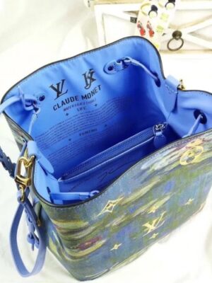 Louis Vuitton Replica Neonoe Bucket Bag M53501 Blue 2018