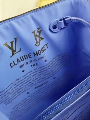 Louis Vuitton Replica Neonoe Bucket Bag M53501 Blue 2018