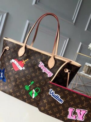 Louis Vuitton Replica Neverfull MM Tote M43988 Monogram Canvas 2018