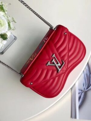 Louis Vuitton Replica New Wave Chain Bag PM/MM M51930 Red 2018