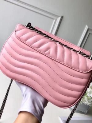 Louis Vuitton Replica New Wave Chain Bag PM/MM M51933 Pink 2018