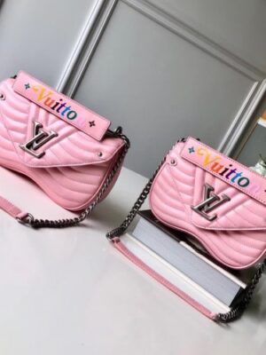 Louis Vuitton Replica New Wave Chain Bag PM/MM M51933 Pink 2018