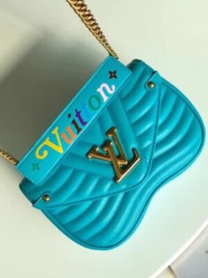 Louis Vuitton Replica New Wave Chain Bag PM/MM M51936 Blue 2018