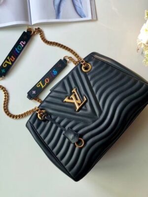 Louis Vuitton Replica New Wave Chain Tote Bag M51496 Black 2018