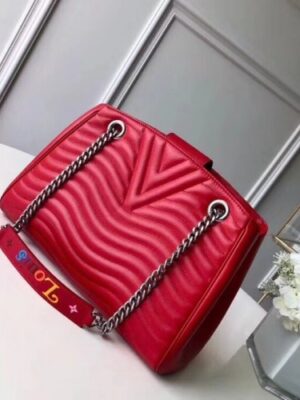 Louis Vuitton Replica New Wave Chain Tote Bag M51497 Red 2018