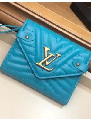 Louis Vuitton Replica New Wave Compact Wallet M63428 Blue