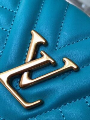 Louis Vuitton Replica New Wave Long Wallet in Calfskin M63298 Blue