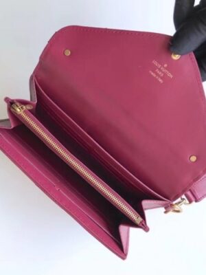 Louis Vuitton Replica New Wave Long Wallet in Calfskin M63298 Burgundy