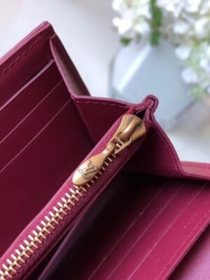 Louis Vuitton Replica New Wave Long Wallet in Calfskin M63298 Burgundy