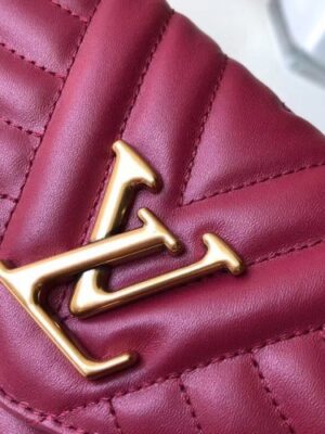 Louis Vuitton Replica New Wave Long Wallet in Calfskin M63298 Burgundy