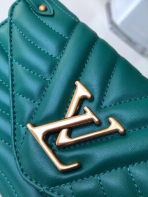 Louis Vuitton Replica New Wave Long Wallet in Calfskin M63298 Green