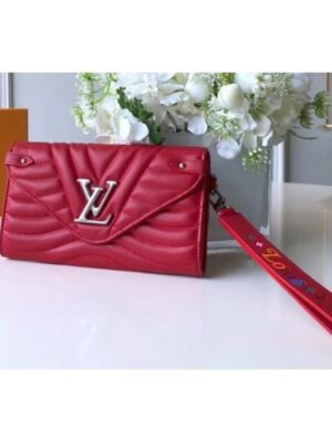 Louis Vuitton Replica New Wave Long Wallet in Calfskin M63298 Red