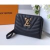 Louis Vuitton Replica New Wave Zippy Short Wallet M63789 Black