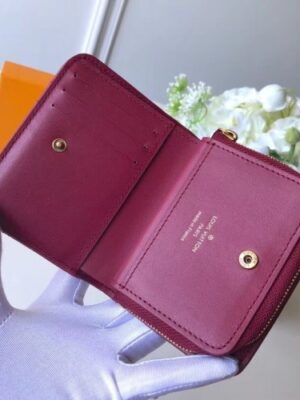 Louis Vuitton Replica New Wave Zippy Short Wallet M63789 Burgundy