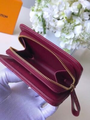 Louis Vuitton Replica New Wave Zippy Short Wallet M63789 Burgundy