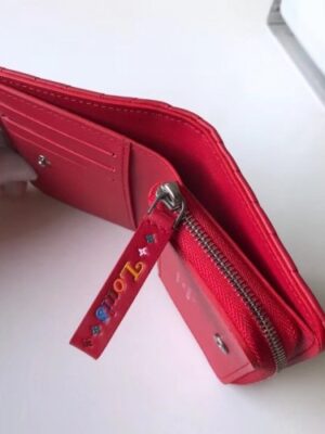 Louis Vuitton Replica New Wave Zippy Short Wallet M63790 Red