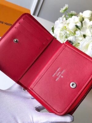 Louis Vuitton Replica New Wave Zippy Short Wallet M63790 Red