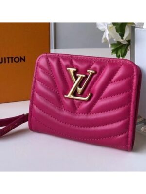 Louis Vuitton Replica New Wave Zippy Short Wallet M63835 Hot Pink