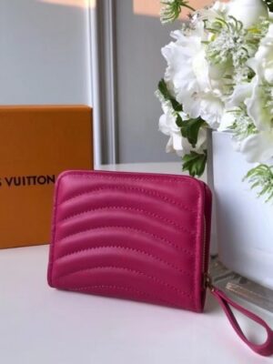 Louis Vuitton Replica New Wave Zippy Short Wallet M63835 Hot Pink