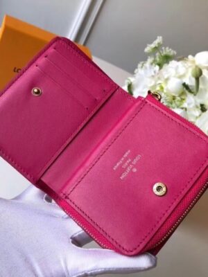 Louis Vuitton Replica New Wave Zippy Short Wallet M63835 Hot Pink