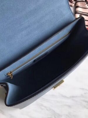 Louis Vuitton Replica One Handle Flap Messenger Bag in Epi Leather M43129 Blue 2018