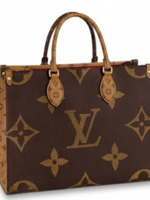 Louis Vuitton Replica Onthego MM Bag Monogram Reverse M45039