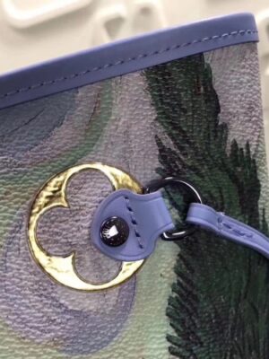 Louis Vuitton Replica Original Masters Collection's Piece VANGOGH Neverfull MM M43373 Blue 2017