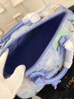 Louis Vuitton Replica Original Masters Collection's Piece VANGOGH Speedy 30 M41526 Blue 2017