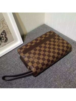 Louis Vuitton Replica POCHETTE SAINT LOUIS DAMIER EBENE N51993