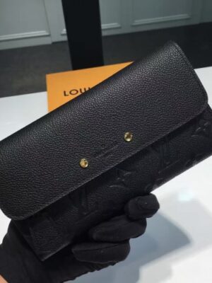 Louis Vuitton Replica PONT NEUF wallet M61833 Black(KD-730104)