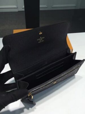 Louis Vuitton Replica PONT NEUF wallet M61833 Black(KD-730104)