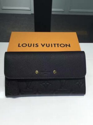 Louis Vuitton Replica PONT NEUF wallet M61833 Black(KD-730104)