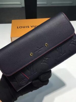 Louis Vuitton Replica PONT NEUF wallet M62127 Navy(KD-730102)