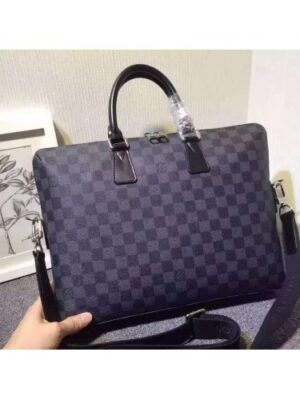 Louis Vuitton Replica PORTE-DOCUMENTS JOUR Damier Graphite Canvas N48224