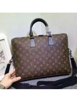 Louis Vuitton Replica PORTE-DOCUMENTS JOUR Monogram Macassar Canvas M40868