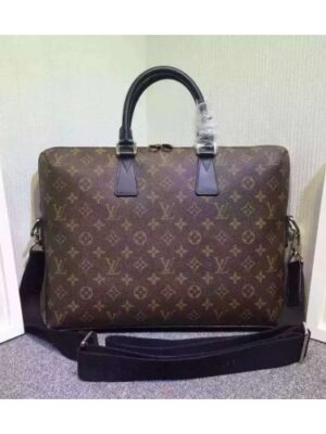 Louis Vuitton Replica PORTE-DOCUMENTS JOUR Monogram Macassar Canvas M40868